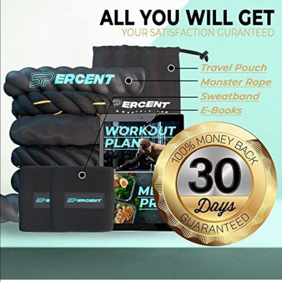 New Heavy Weighted Jump Rope for Fitness 3LB - Picture 3 of 3